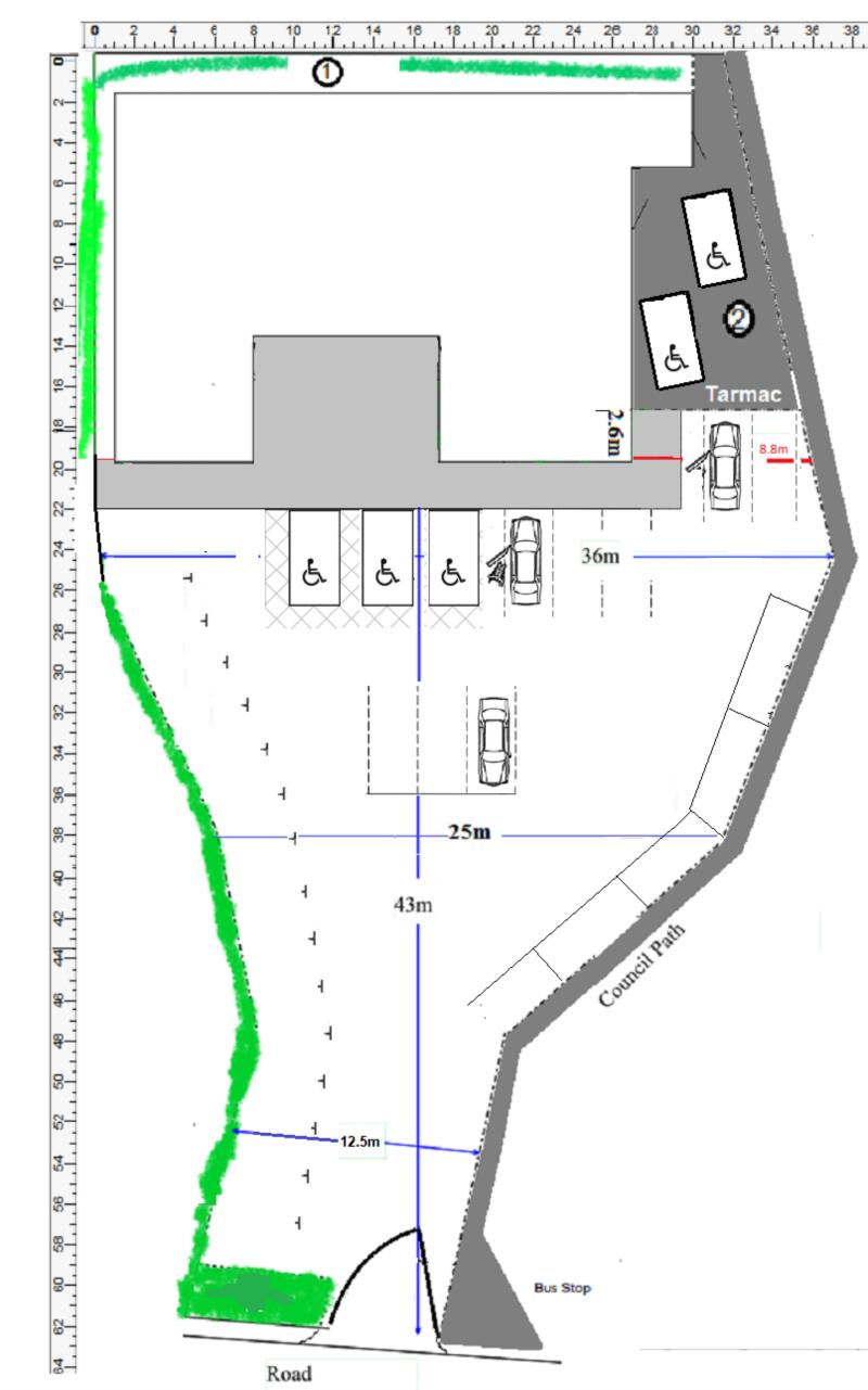 Site plan - Existing.